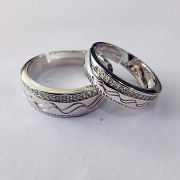 925 SILVER COUPLE RING by 
