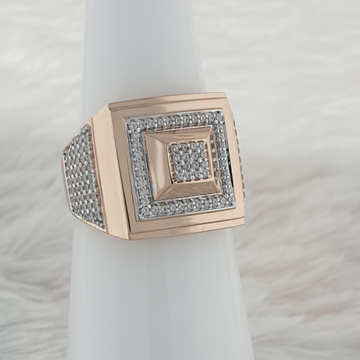 Rose gold Gents ring by 