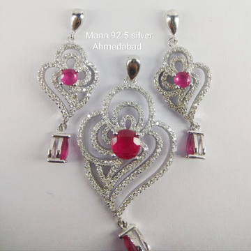 92.5 sterling silver pendant set