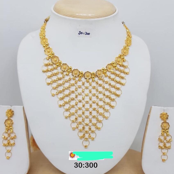Gold Turkish Necklace Set by 