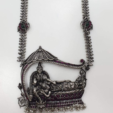 Silver Necklace Temple by 