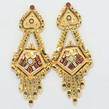 91.6 Gold Earrings by 