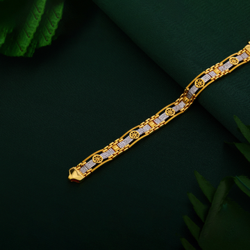Elegant 22K Gold Men's Bracelet from FKJewellers | FKJBRL22K2932 – FK  Jewellers