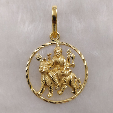 916 Gold Fancy Ambaji Maa Pendant Collection