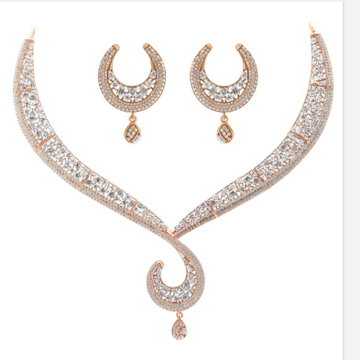 CZ NECKLACE SET by 