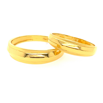 Plain Gold Couple Rings by 
