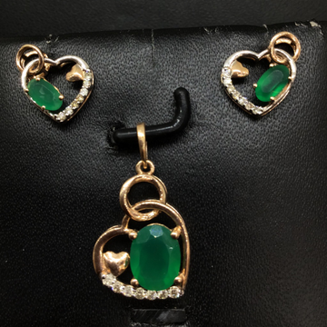 REAL DIAMOND BRANDED PENDENTSET by 
