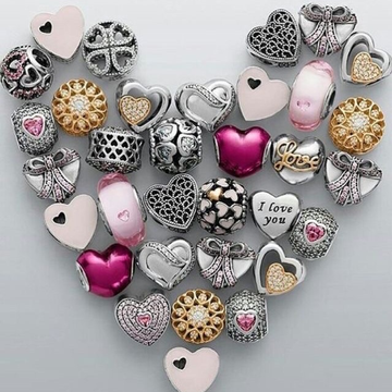 925 sterling silver pendora Beads by Veer Jewels