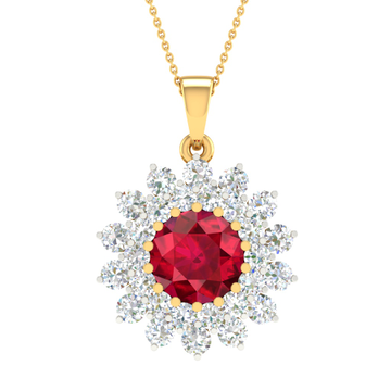 REAL DIAMOND FANCY PENDANT by 