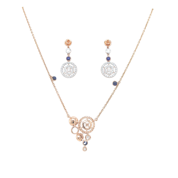 Diamond Necklace and pendant set